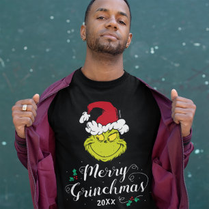 Camiseta Triblenda Dr. Seuss Feliz Grinchmas