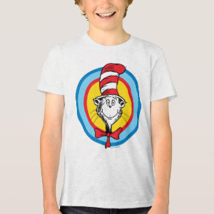 Camiseta Triblenda Dr. Seuss   Gato en el gráfico de la cabeza del Go