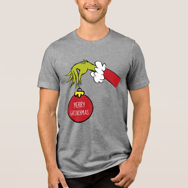 Camiseta Triblenda Dr. Seuss | Grinchmas de merry (Anverso)