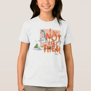 Camiseta Triblenda Dr. Seuss Guy-Am-I "No Me Gustan"