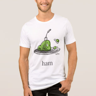Camiseta Triblenda Dr. Seuss   Huevos verdes con jamón