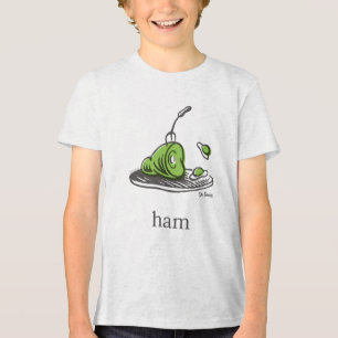 Camiseta Triblenda Dr. Seuss   Huevos verdes con jamón