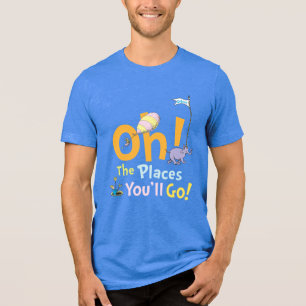Camiseta Triblenda Dr. Seuss   Oh! El desfile de los lugares