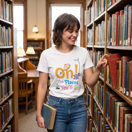 Camiseta Triblenda Dr. Seuss | ¡Oh, los lugares a los que irás!