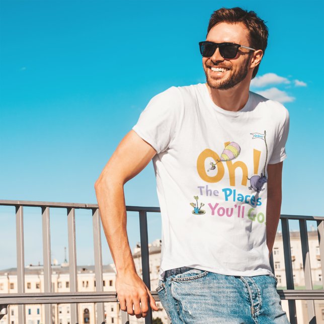 Camiseta Triblenda Dr. Seuss | Oh, los lugares a los que vas! (Subido por el creador)