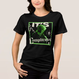 Camiseta Triblenda Draco Malfoy - "Es Complicado"