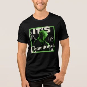 Camiseta Triblenda Draco Malfoy - "Es Complicado"