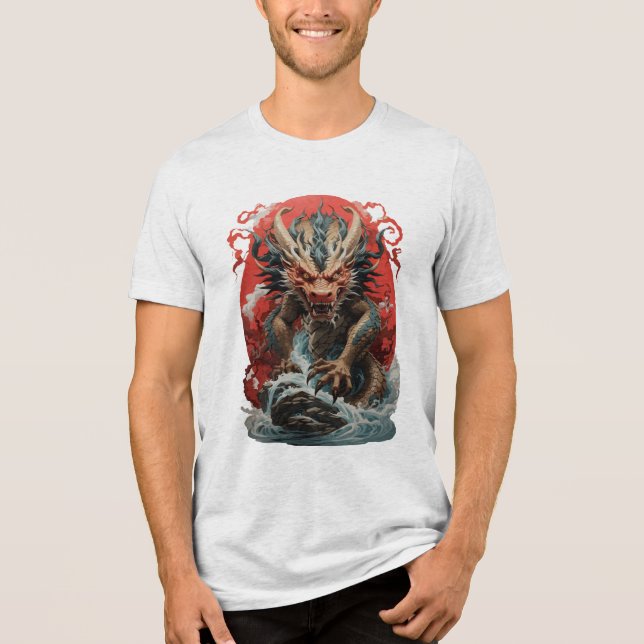 Camiseta Triblenda Dragão (Anverso)
