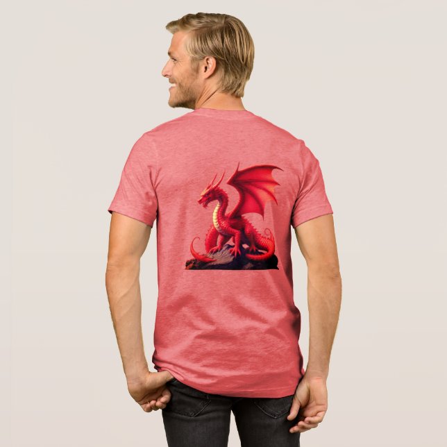 CAMISETA TRIBLENDA DRAGON (Detrás Completo)