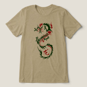 Camiseta Triblenda Dragón chino moderno