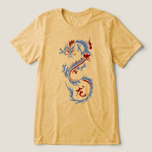 Camiseta Triblenda Dragón Chino Moderno