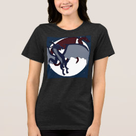 Camiseta Triblenda Dragón de Fantasía Mitológica Ascendido Jugador de
