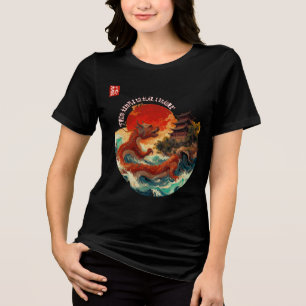 Camiseta Triblenda Dragón del Sol Crimson