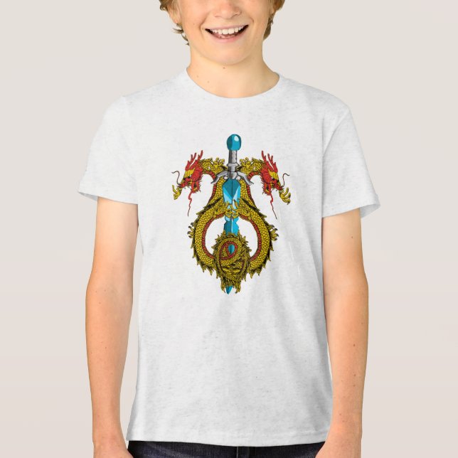 Camiseta Triblenda Dragon Emblem Blade (Anverso)