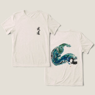 Camiseta Triblenda Dragón en las olas - Resumen de la energía oceánic