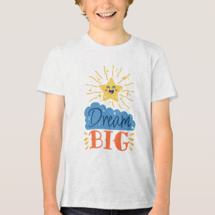 Camiseta Triblenda Dream Big Happy Star Light Traes