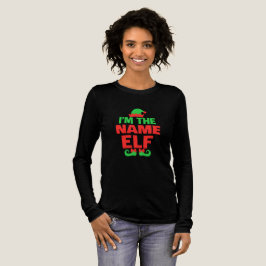 Camiseta Triblenda Duende de Navidad Personalizado