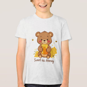 Camiseta Triblenda Dulce como miel - Chicas