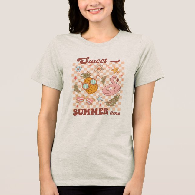Camiseta Triblenda Dulce verano (Anverso)