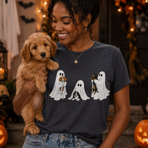 Camiseta Triblenda Dulces fantasmas con perritos