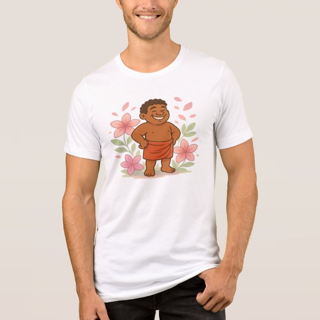 Camiseta Triblenda Dumi Flower spirit (Anverso)