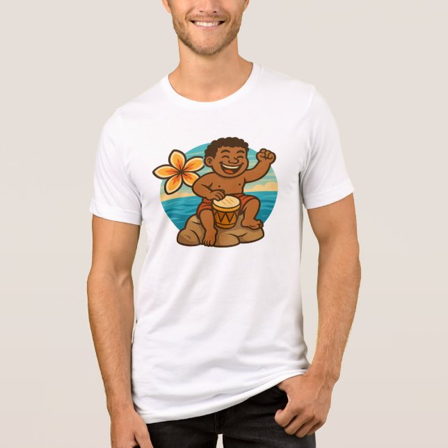 Camiseta Triblenda Dumi Ocean Drummer (Anverso)