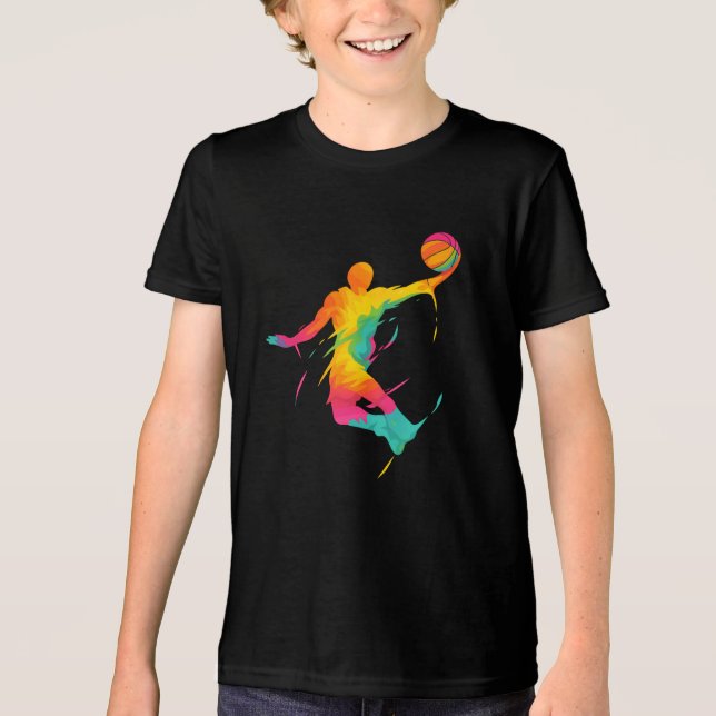 Camiseta Triblenda Dunk de baloncesto (Anverso)