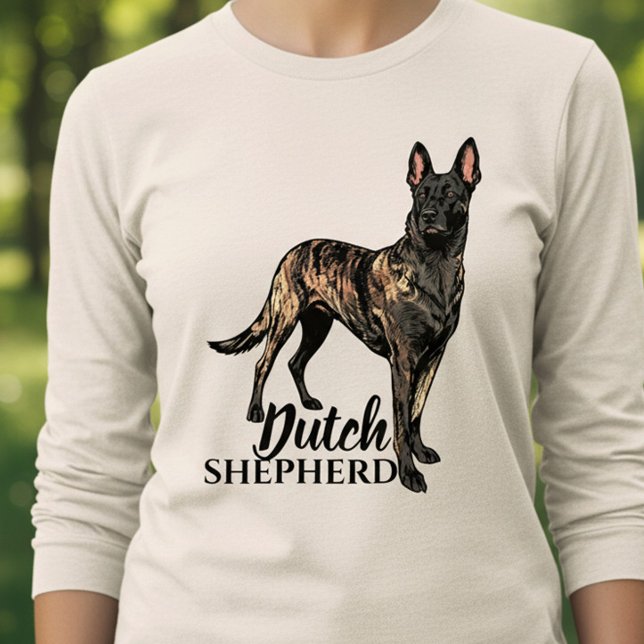Camiseta Triblenda Dutch Shepherd -Hollandse Herdershond (Subido por el creador)