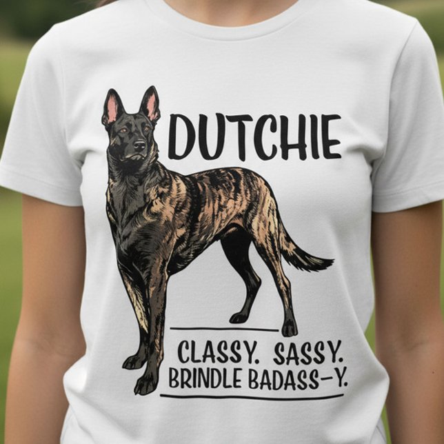 Camiseta Triblenda Dutch Shepherd -Hollandse Herdershond (Subido por el creador)