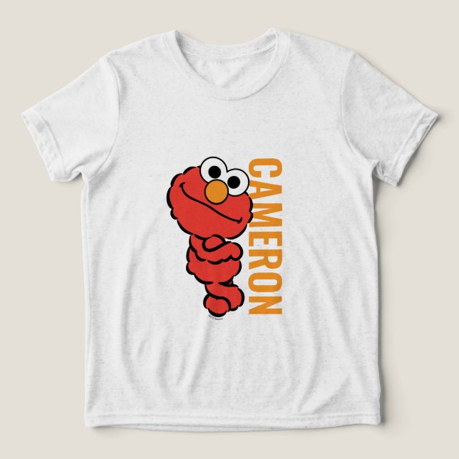 Camiseta Triblenda E is for Elmo (Diseño delantero )