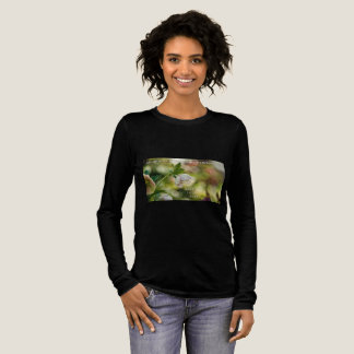 Camiseta Triblenda Earthlight and Healing Japanese Flowers and Poetry