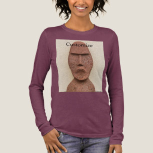 Camiseta Triblenda Easter Island Moai Head Thunder_Cove