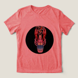 Camiseta Triblenda Eau de Boil Purpurina Crawfish 💖 🔥