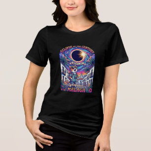 Camiseta Triblenda Eclipse Del Siglo 2 De Agosto De 2027 Malaga Tee
