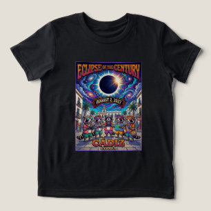 Camiseta Triblenda Eclipse Del Siglo Ago 2,2027 Niños Cádiz