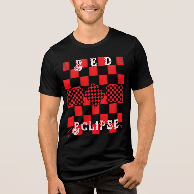 Camiseta Triblenda Eclipse rojo de camiseta (Anverso)