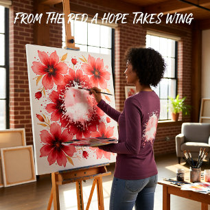 Camiseta Triblenda Ecos Carmesíes