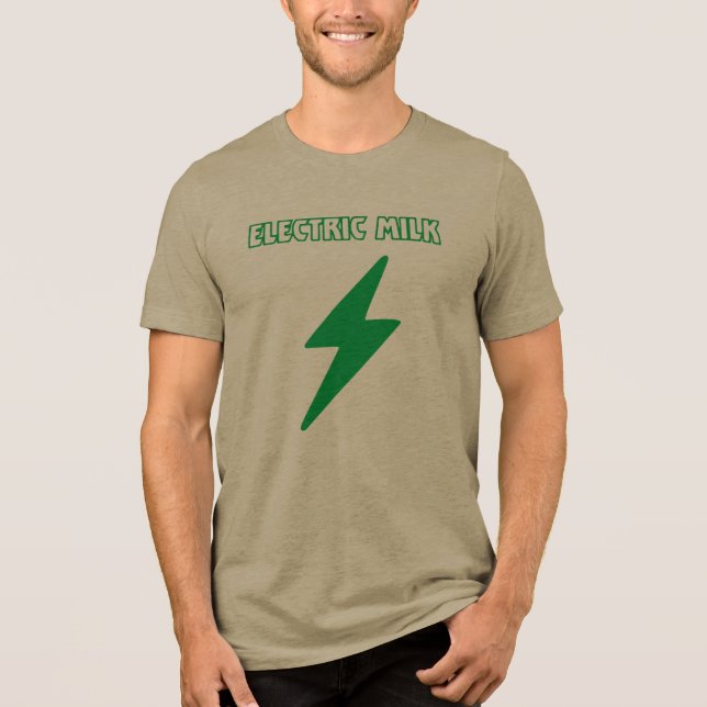 Camiseta Triblenda Edición especial - Leche eléctrica (Anverso)