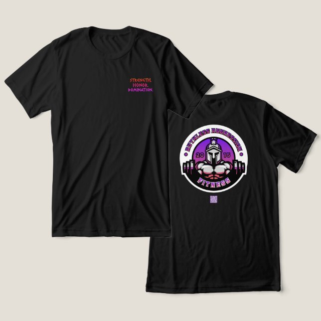 Camiseta Triblenda Edición limitada RA Fitness Men's Miami Vice Tee (Diseño Anverso y Reverso)