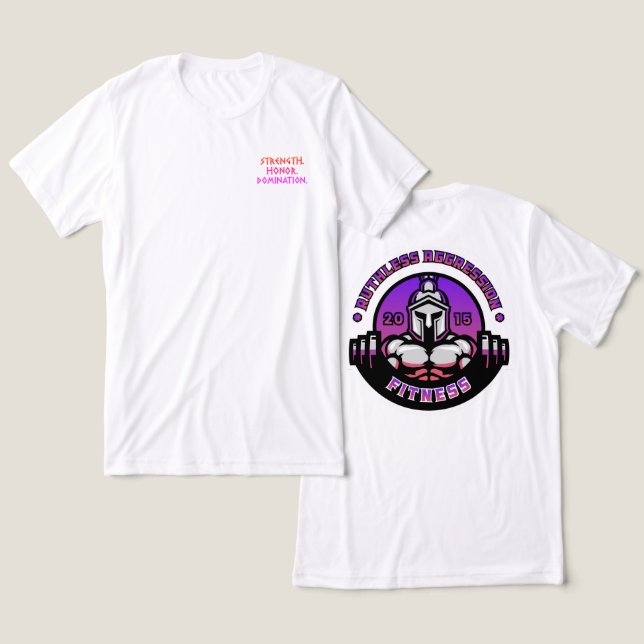 Camiseta Triblenda Edición limitada RA Fitness Men's Miami Vice Tee (Diseño Anverso y Reverso)