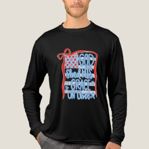 Camiseta Triblenda EE.UU. Dios le quitó su gracia a ti