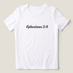 Camiseta Triblenda Efesios 2:8 Biblia Verse Creencia Cristiana Textos