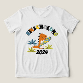Camiseta Triblenda Einschulung 2026 - Dino mit Schultüte