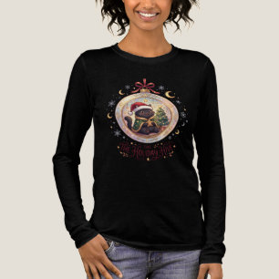 Camiseta Triblenda El Adorno de Gato Negro de Navidad The Holiday Hiv
