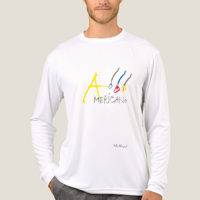 Camiseta Triblenda El Americano Long Sleeve (Anverso )