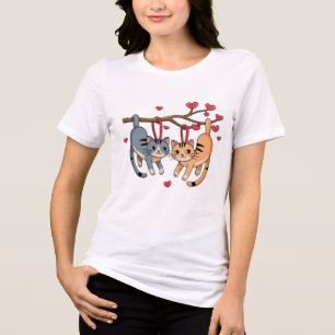 Camiseta Triblenda El amor de los gatos
