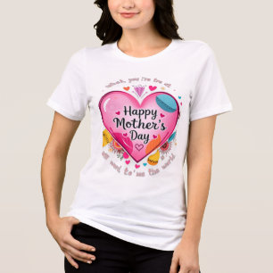 Camiseta Triblenda El amor de una madre - Arte del corazón brillante
