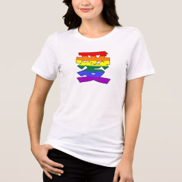 Camiseta Triblenda El amor LGBTQ en Kanji y el amor chino es orgullo