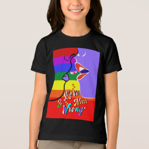 Camiseta Triblenda El amor nunca es orgullo equivocado