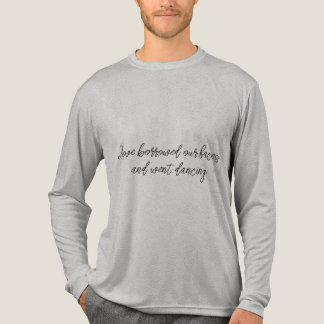 Camiseta Triblenda El amor tomó prestados nuestros rostros y se fue a
